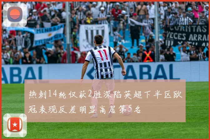 热刺14轮仅获2胜深陷英超下半区欧冠表现反差明显高居第5名